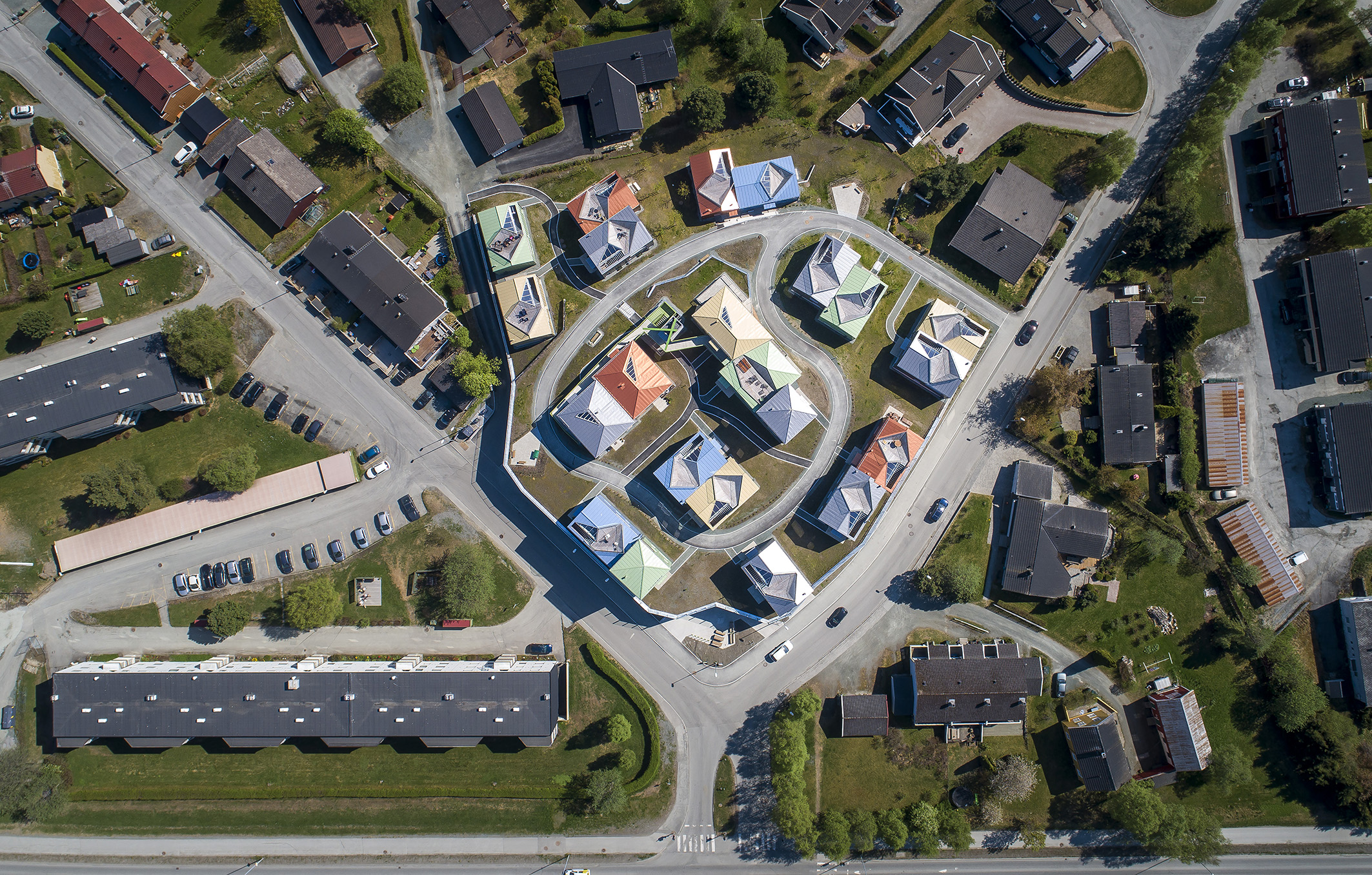 Drone foto Trondheim